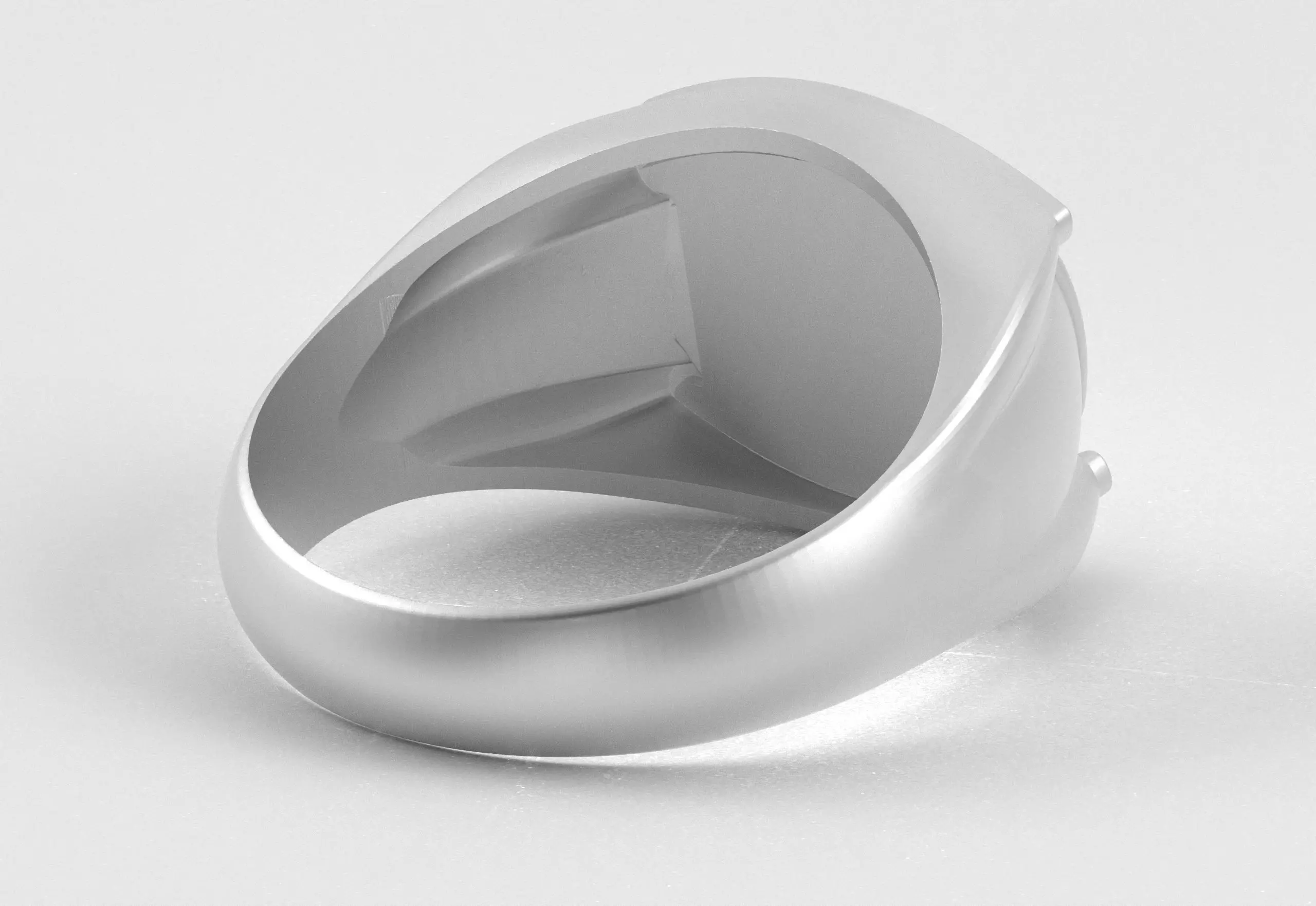 Men Claddagh Ring Hands Heart Loyalty 3D print model_31