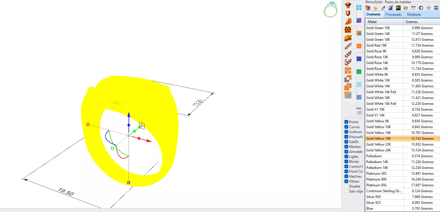 Men Claddagh Ring Hands Heart Loyalty 3D print model_41