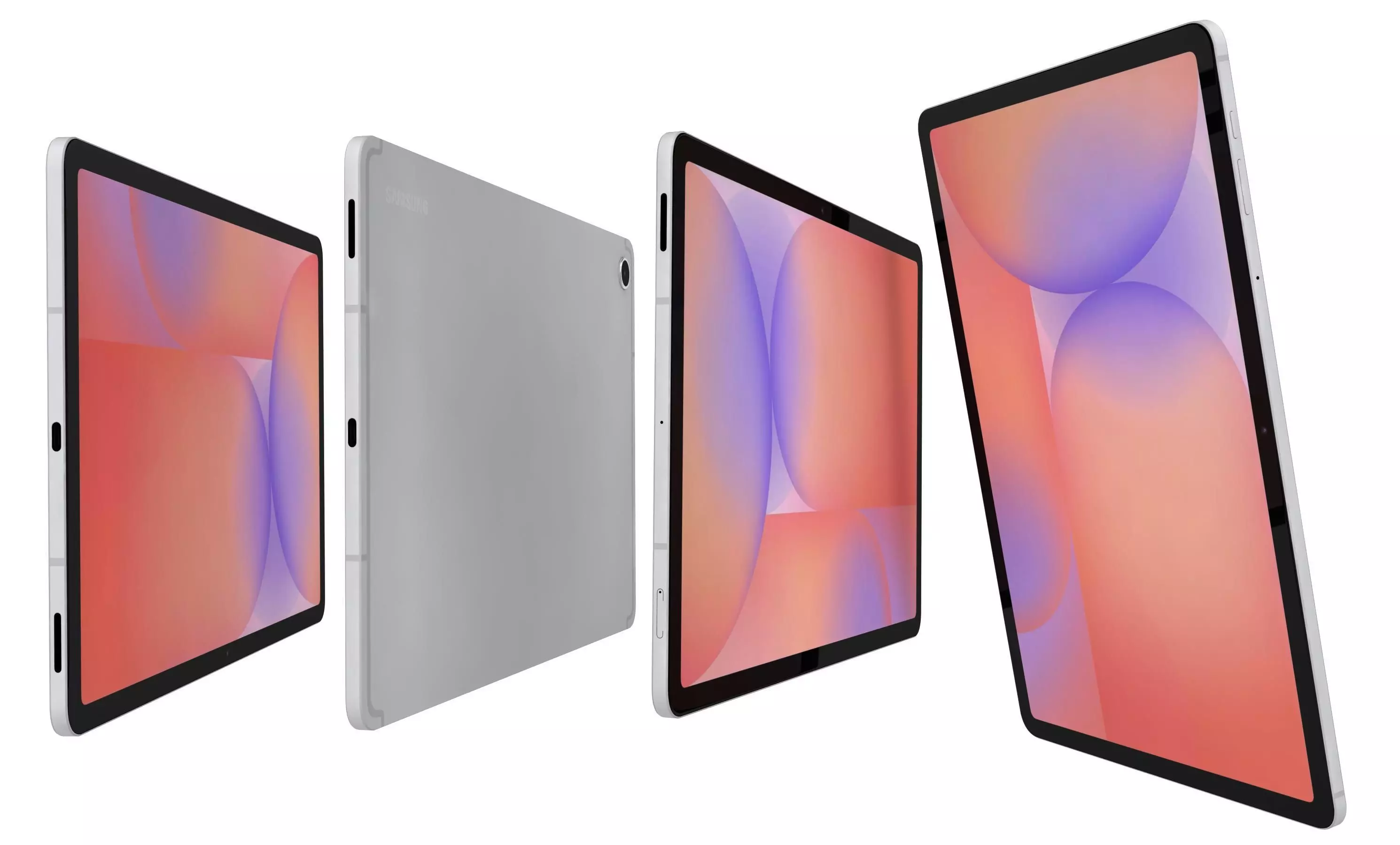 Samsung Galaxy Tab S10 Lite Silver 3D model_13