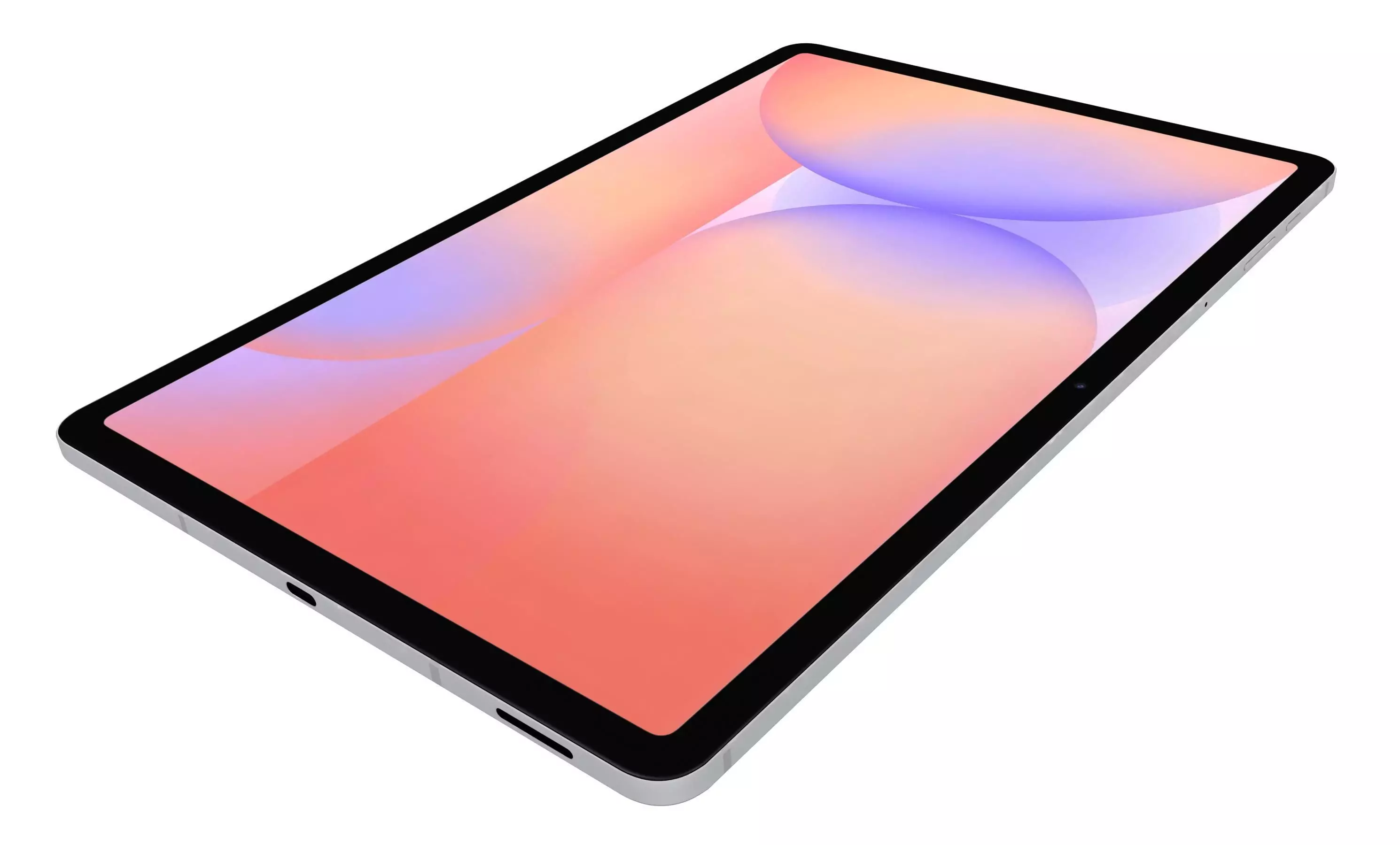 Samsung Galaxy Tab S10 Lite Silver 3D model_8