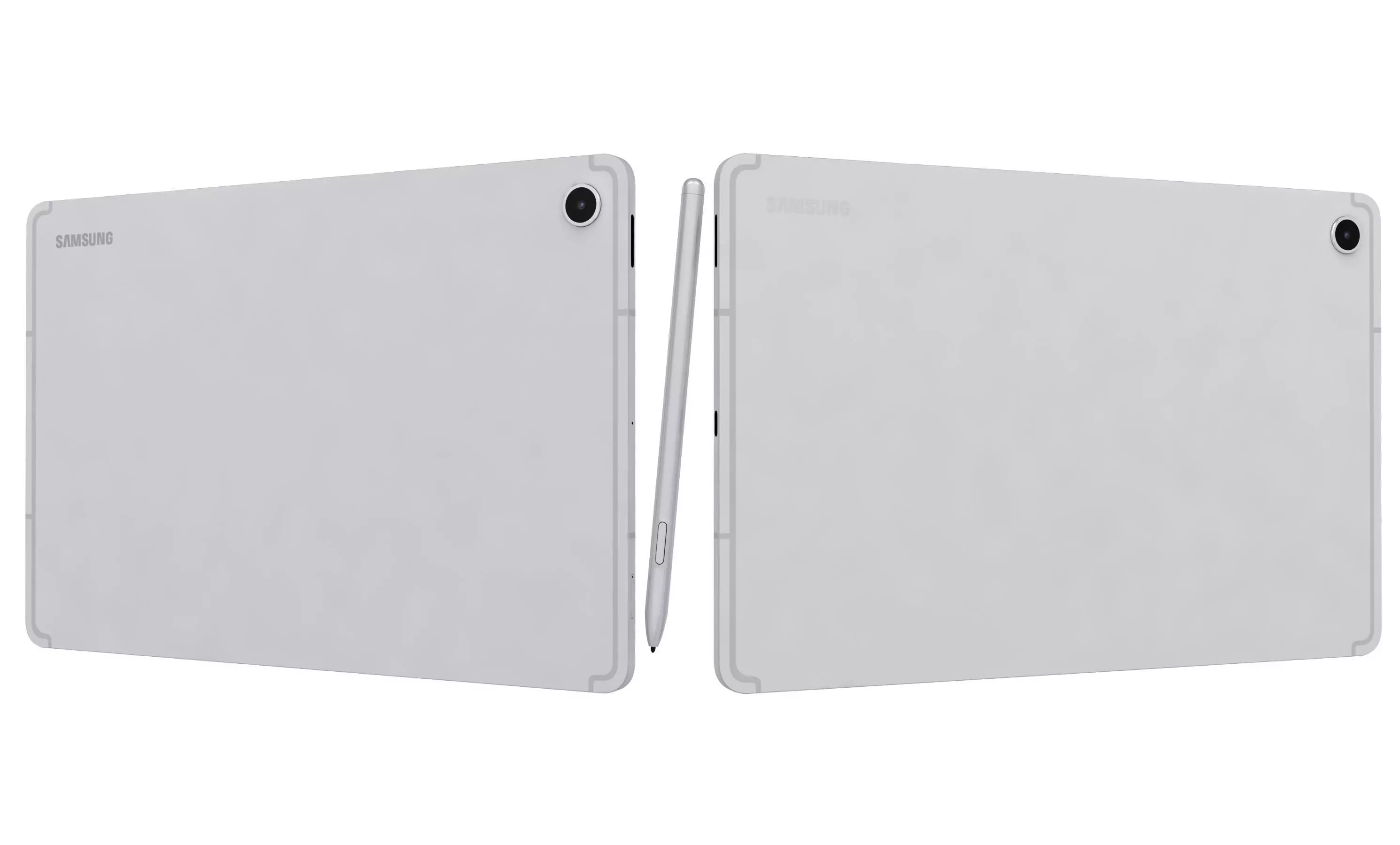 Samsung Galaxy Tab S10 Lite Silver 3D model_28