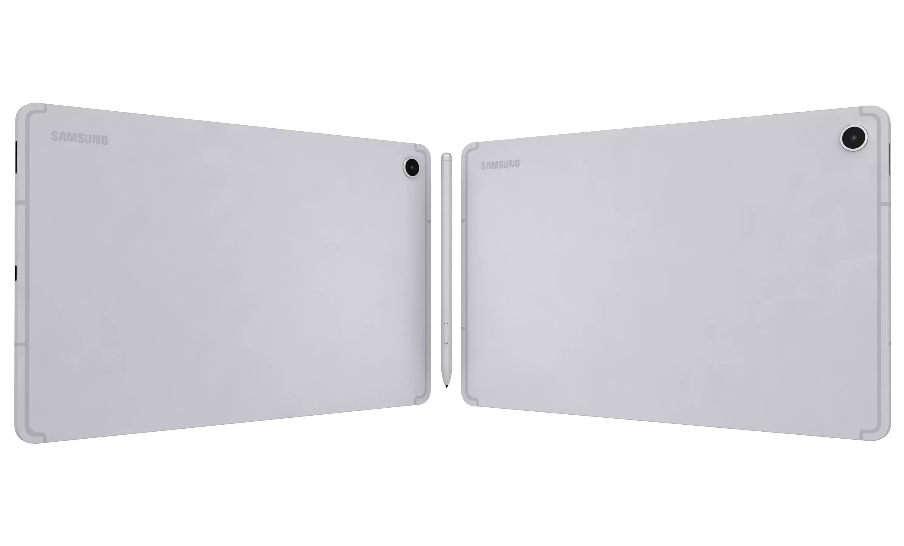 Samsung Galaxy Tab S10 Lite Silver 3D model_12