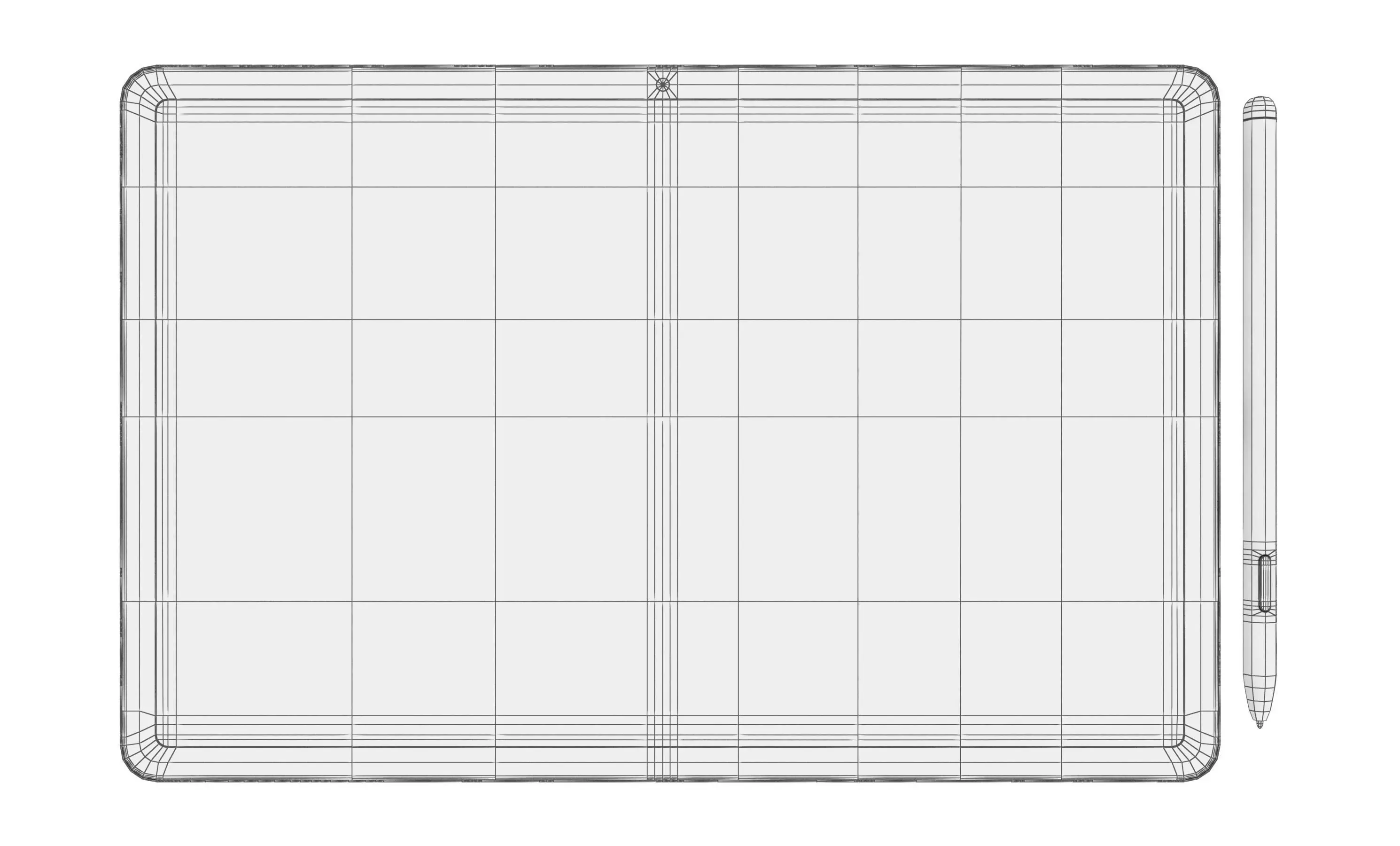 Samsung Galaxy Tab S10 Lite Silver 3D model_14