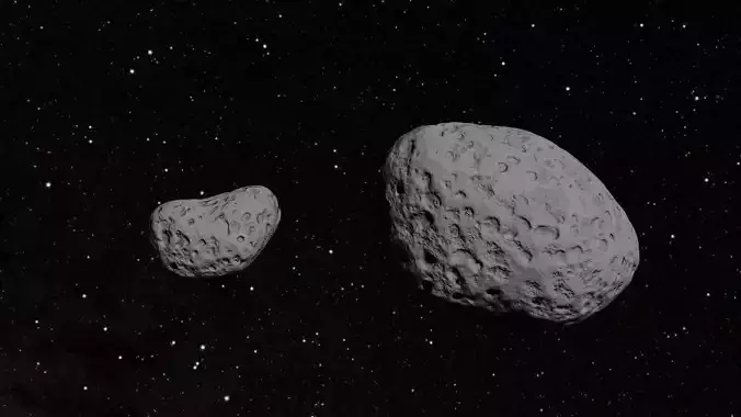 Asteroid 3D Model