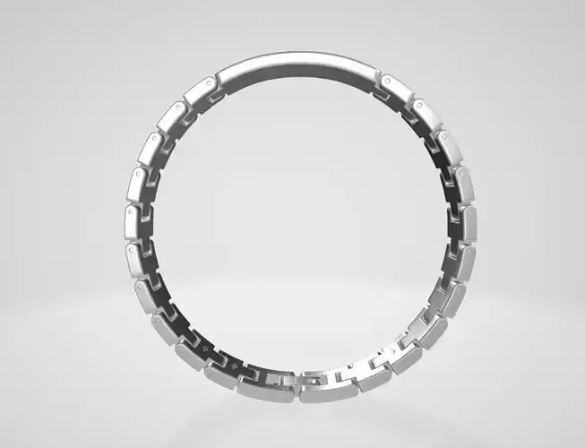 Tommy Hilfiger Mens Stainless Steel Bracelet Silver Color