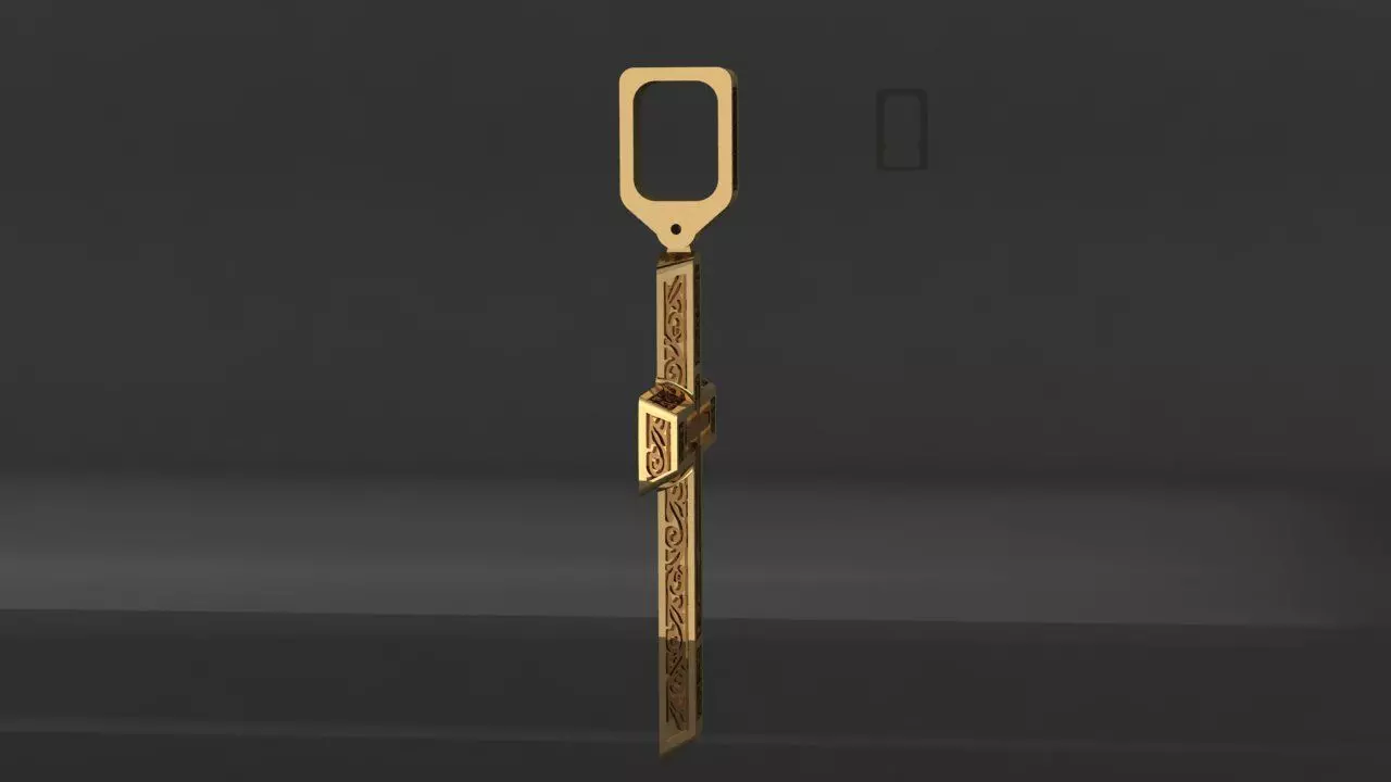 Golgotha Cross Prayer to the Cross 3D print model_4