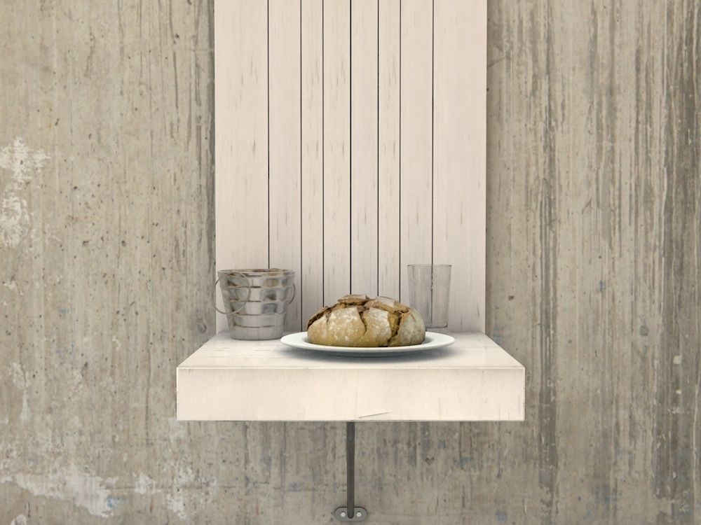 Broa - Bread - Scan 20k Free 3D model_1