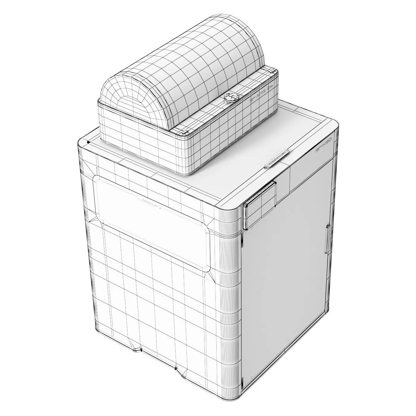 3D printer Bambu Lab H2D 3D model_6