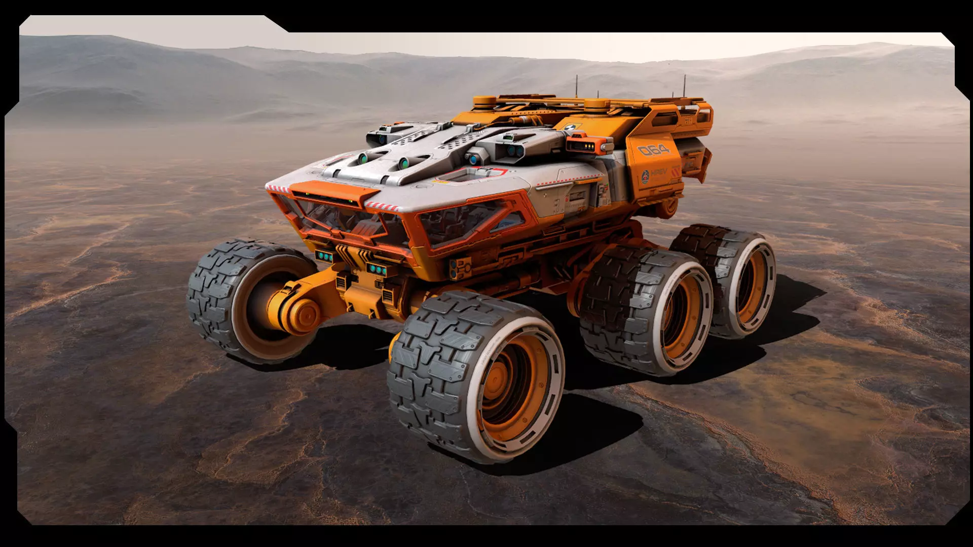 HPEV - Rover Low-poly 3D model_2