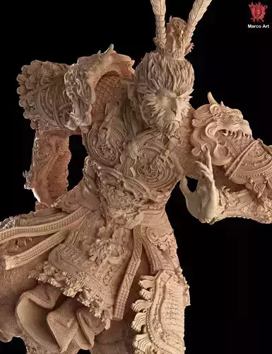 Black Myth Wukong 3d stl file