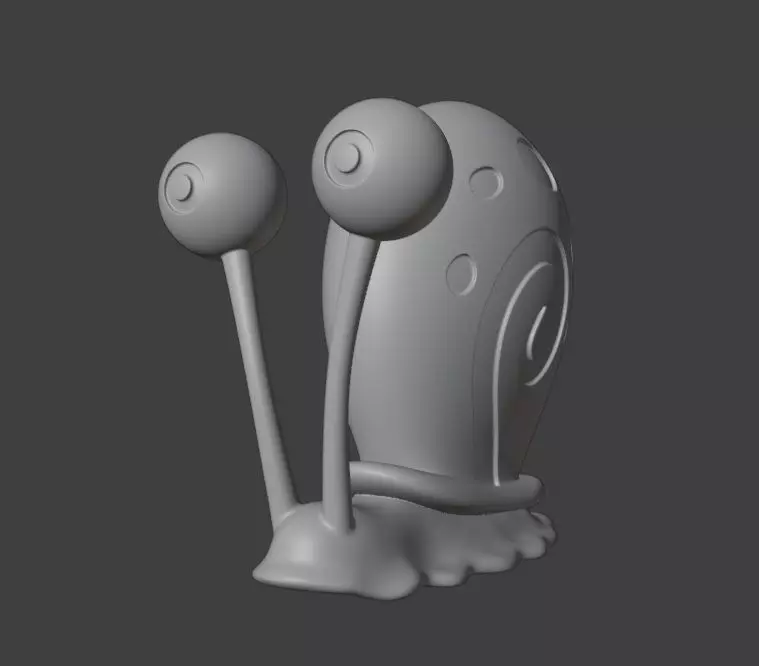GARY FROM SPONGEBOB SQUAREPANTS 3D print model_4