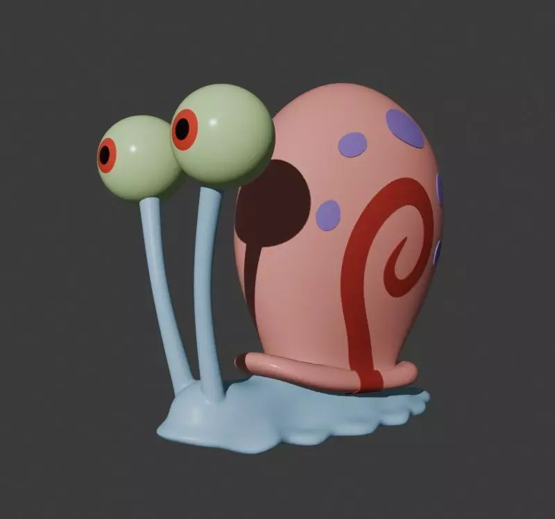 GARY FROM SPONGEBOB SQUAREPANTS 3D print model_0