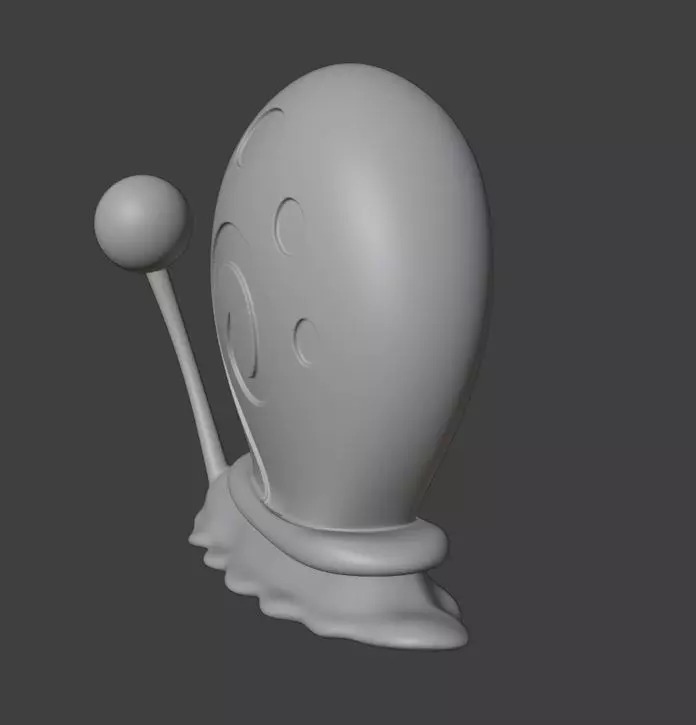 GARY FROM SPONGEBOB SQUAREPANTS 3D print model_8