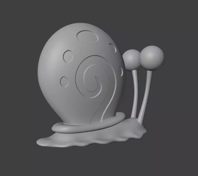 GARY FROM SPONGEBOB SQUAREPANTS 3D print model_7