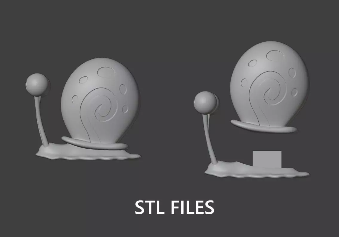 GARY FROM SPONGEBOB SQUAREPANTS 3D print model_9