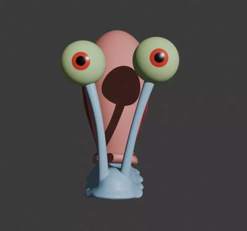 GARY FROM SPONGEBOB SQUAREPANTS 3D print model_1