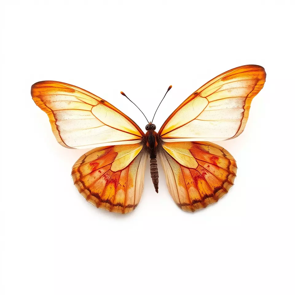 Elegant Monarch Butterfly model pack Low-poly 3D model_2