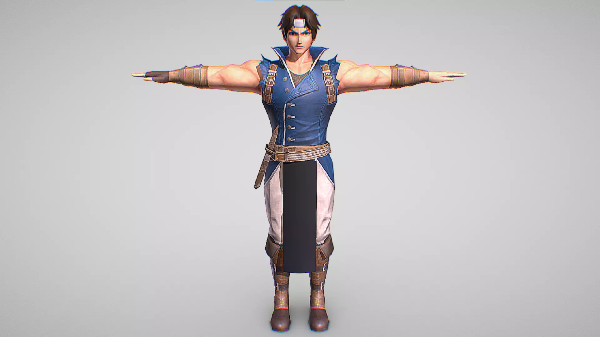 Richter Belmont - Castlevania - Grimore Of Souls Low-poly 3D model_1