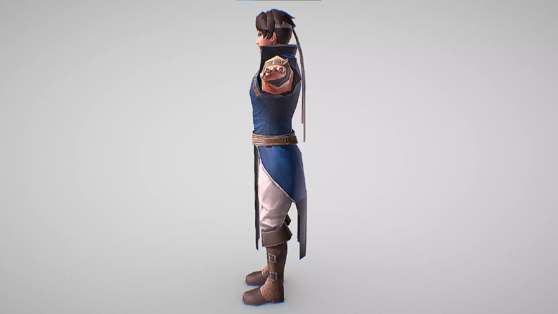 Richter Belmont - Castlevania - Grimore Of Souls Low-poly 3D model_5