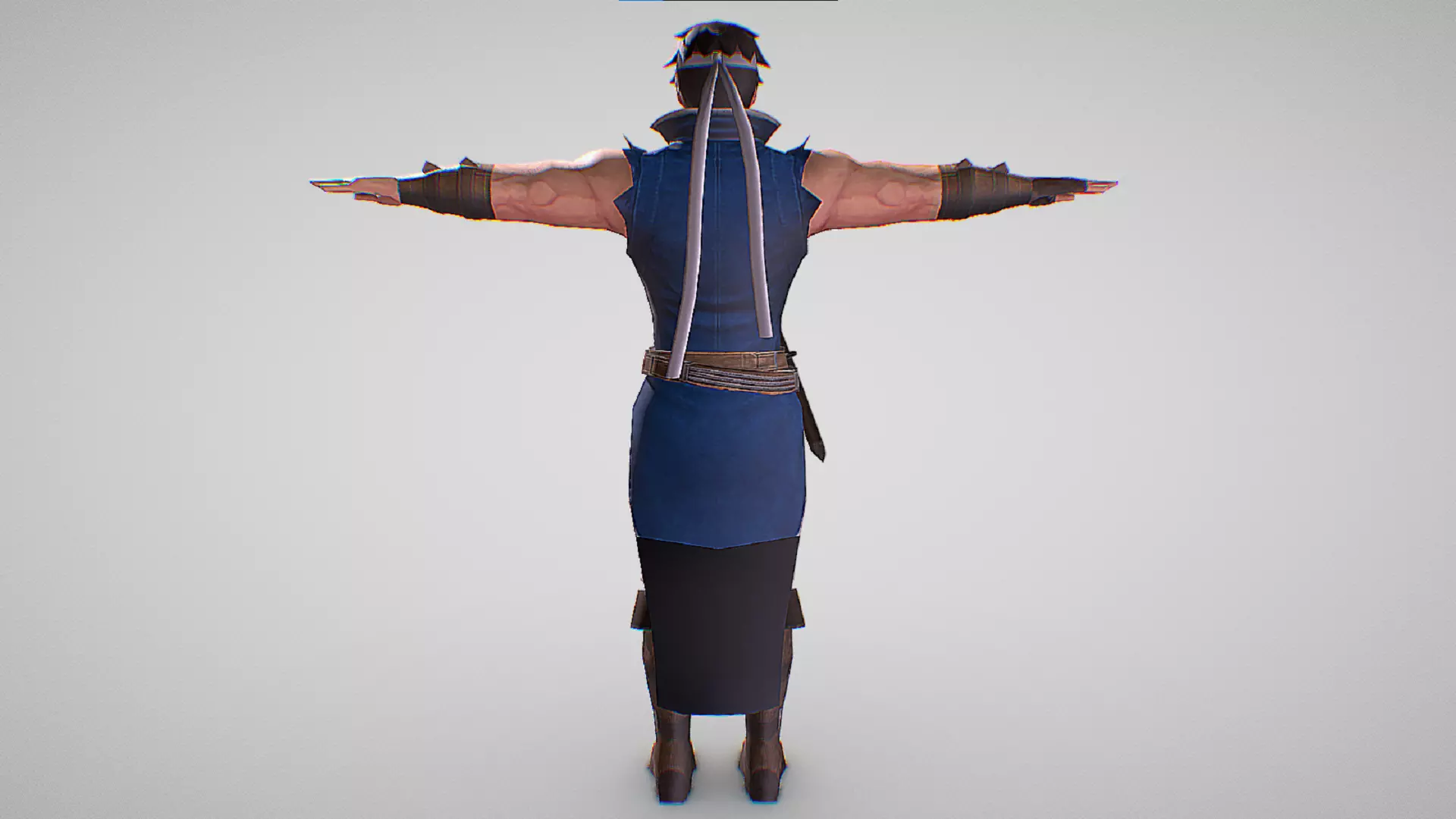Richter Belmont - Castlevania - Grimore Of Souls Low-poly 3D model_3