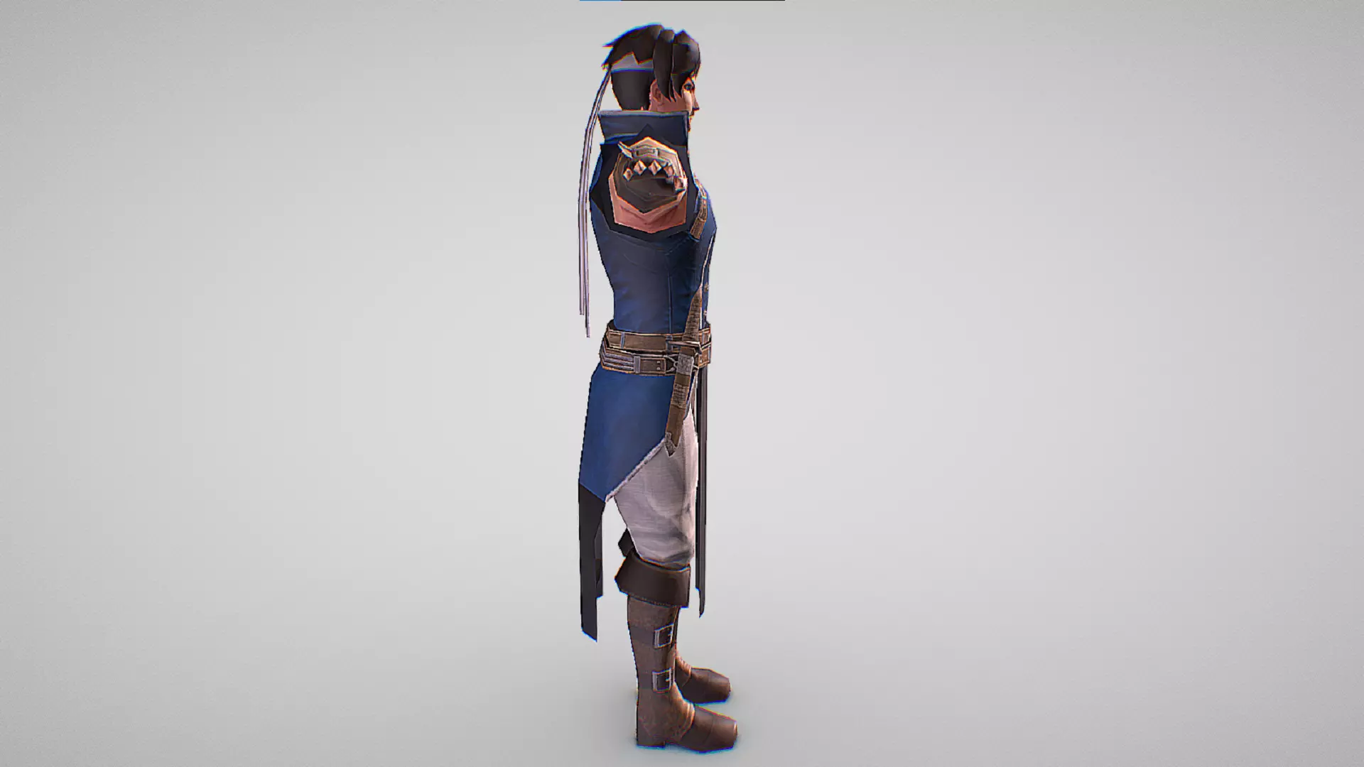 Richter Belmont - Castlevania - Grimore Of Souls Low-poly 3D model_4