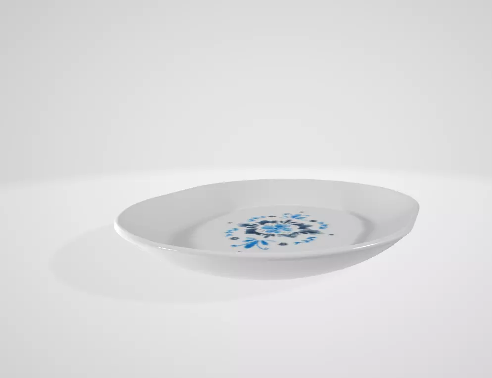 Corelle Vitrelle Coordinates 2 Qt Serving Bowl Low-poly 3D model