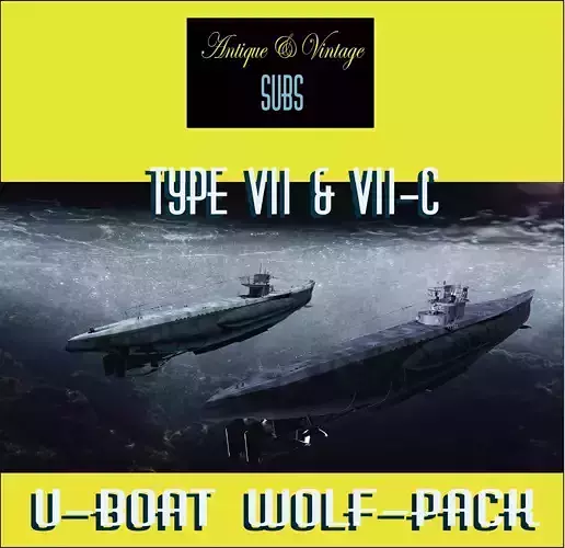 Uboat Wolf Pack-Types VII - VII-C