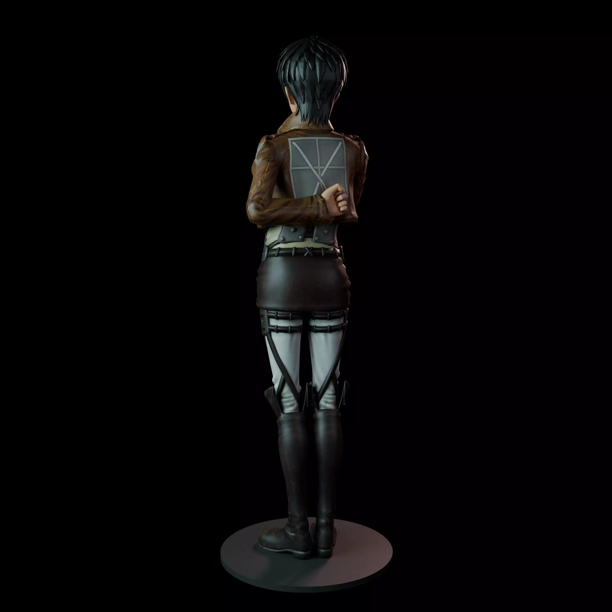 Eren Yeager 3D print model_6
