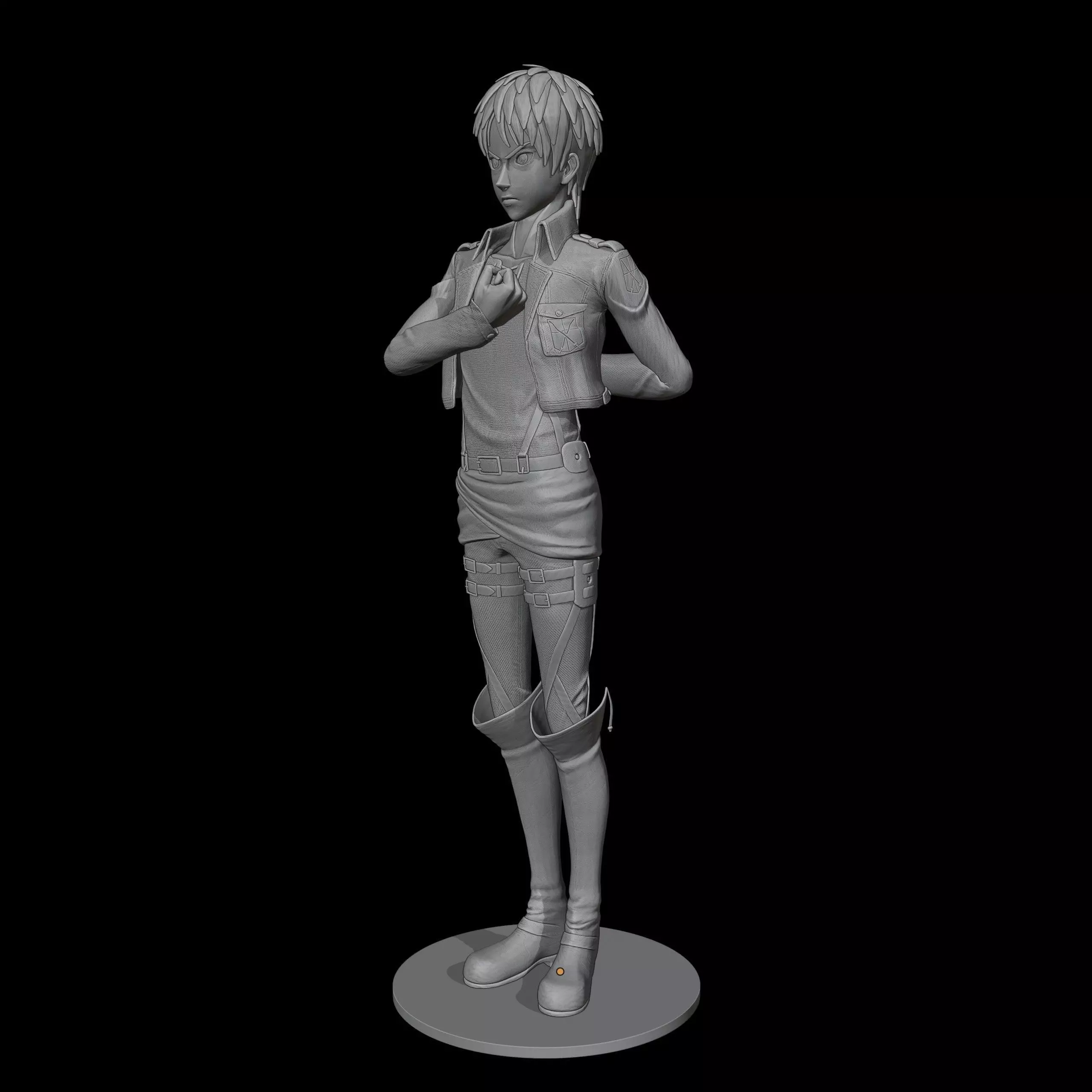 Eren Yeager 3D print model_3