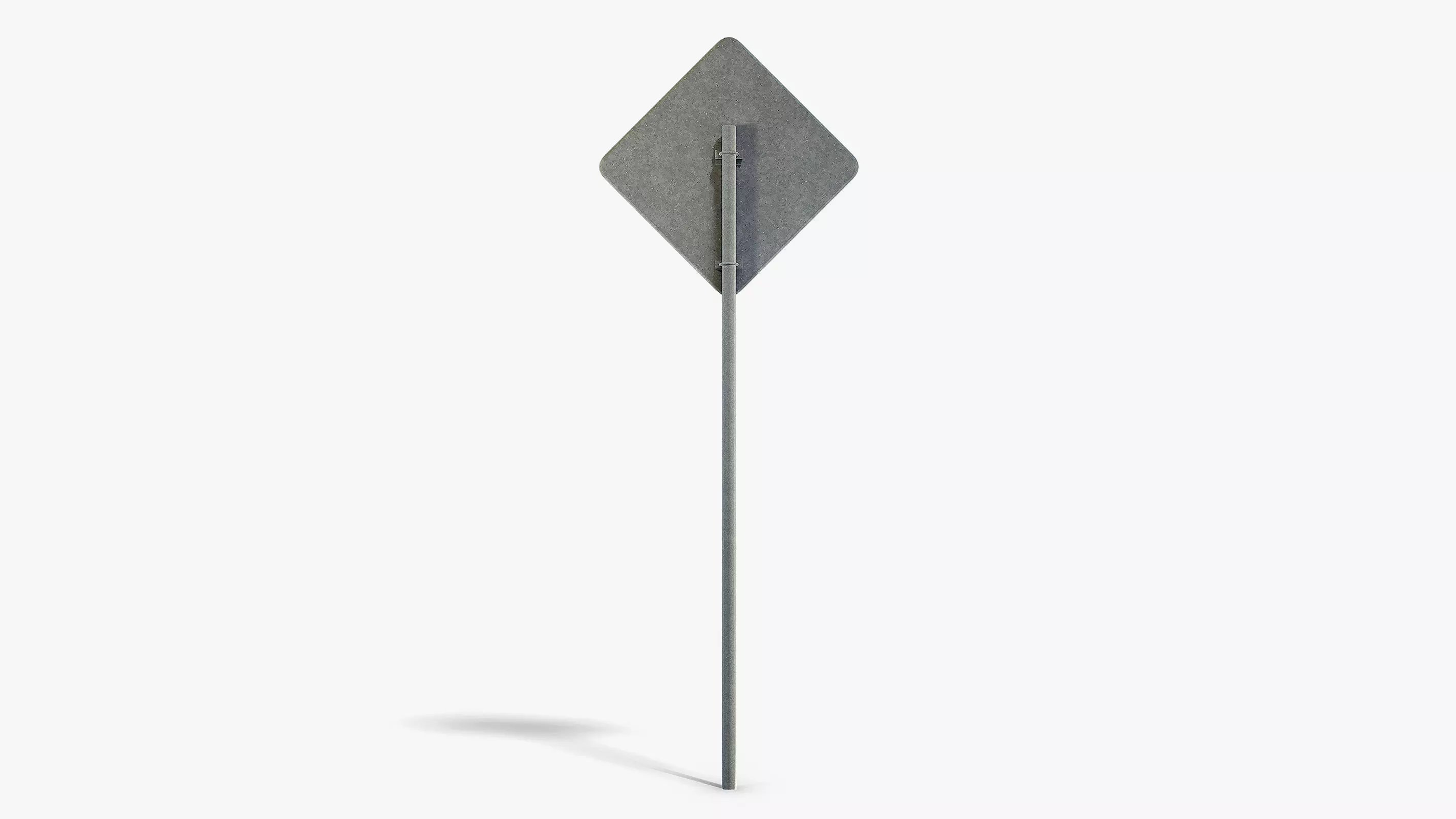 Slow Sign Low-poly 3D model_3