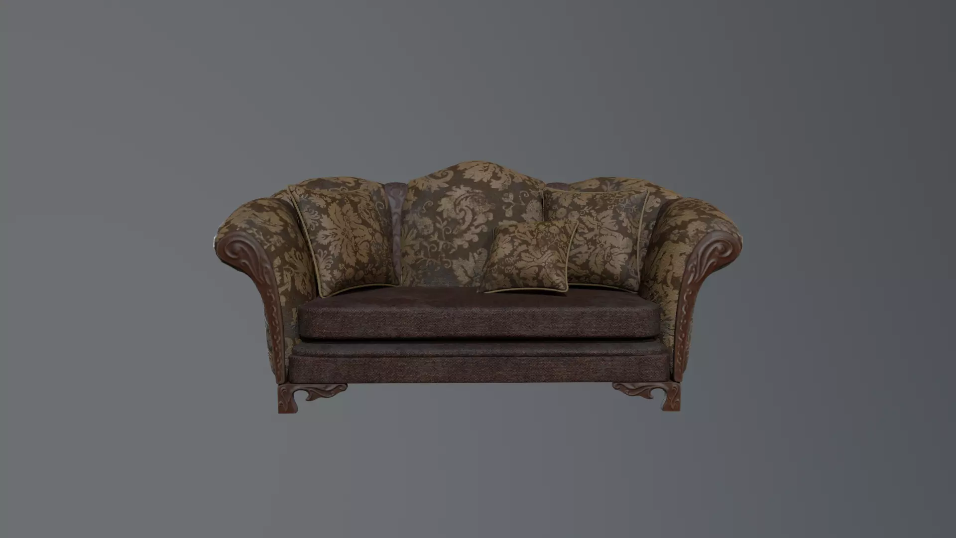 European Architectural Scene - Study 3D model_1