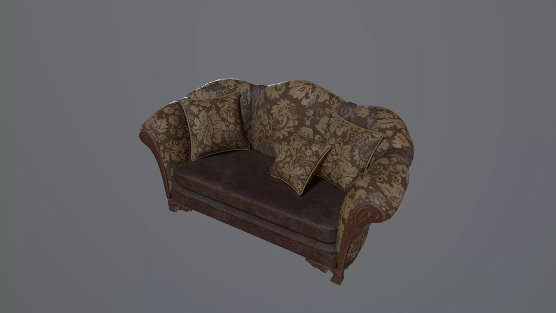 European Architectural Scene - Study 3D model_3