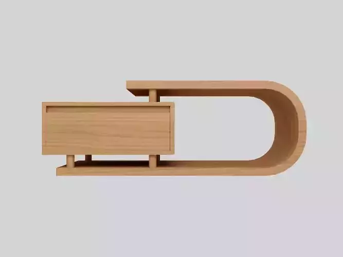 Sofa Table 3D Model Full Pack with Texture