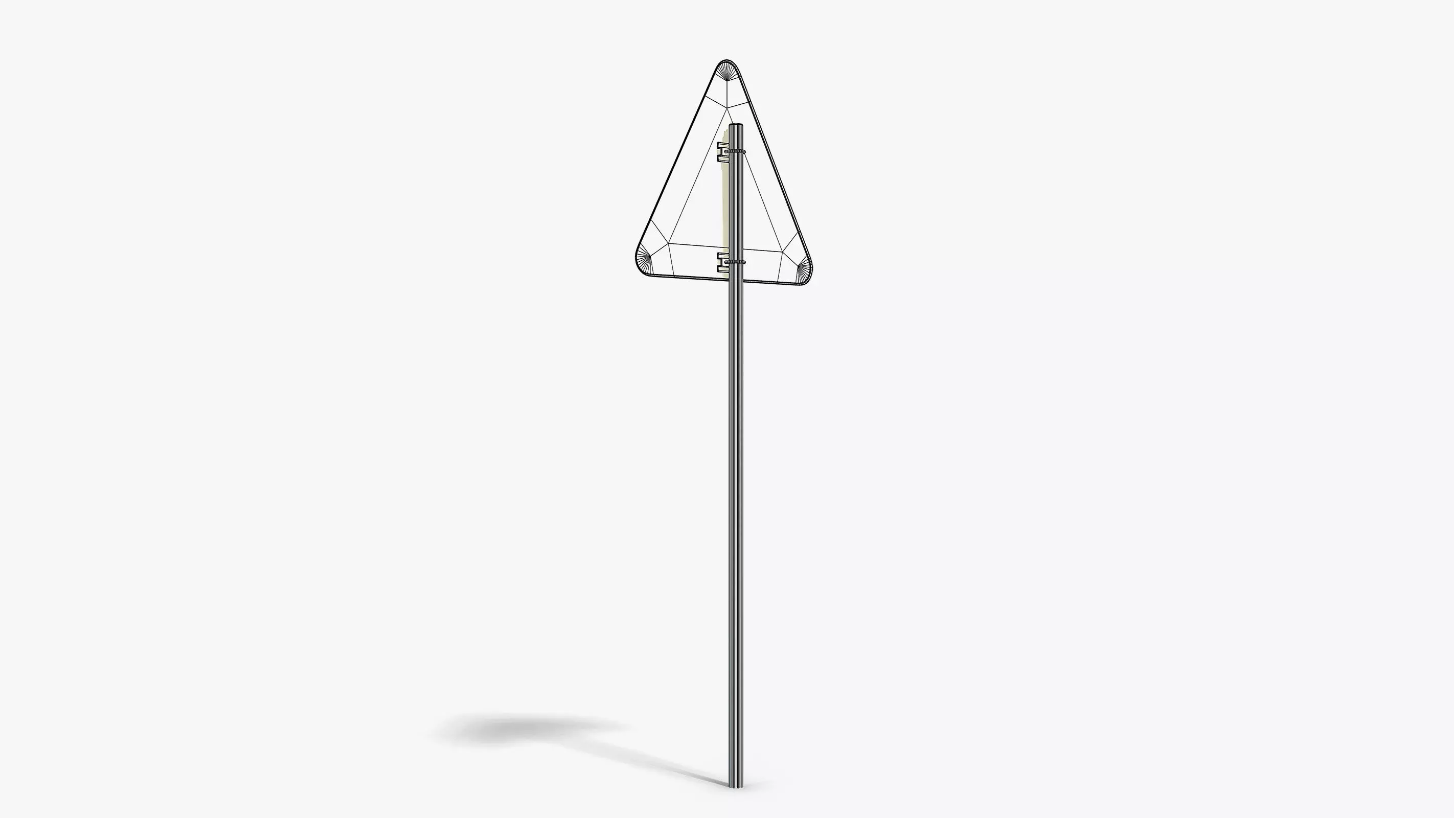 Wild Animals Sign Low-poly 3D model_10