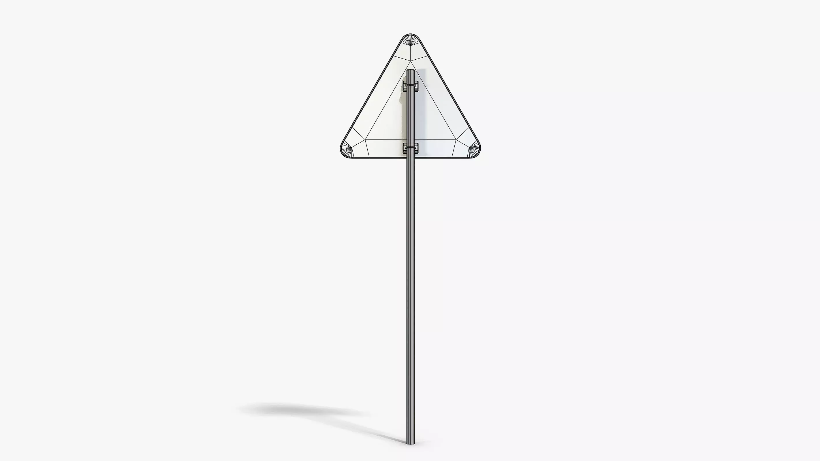 Wild Animals Sign Low-poly 3D model_9