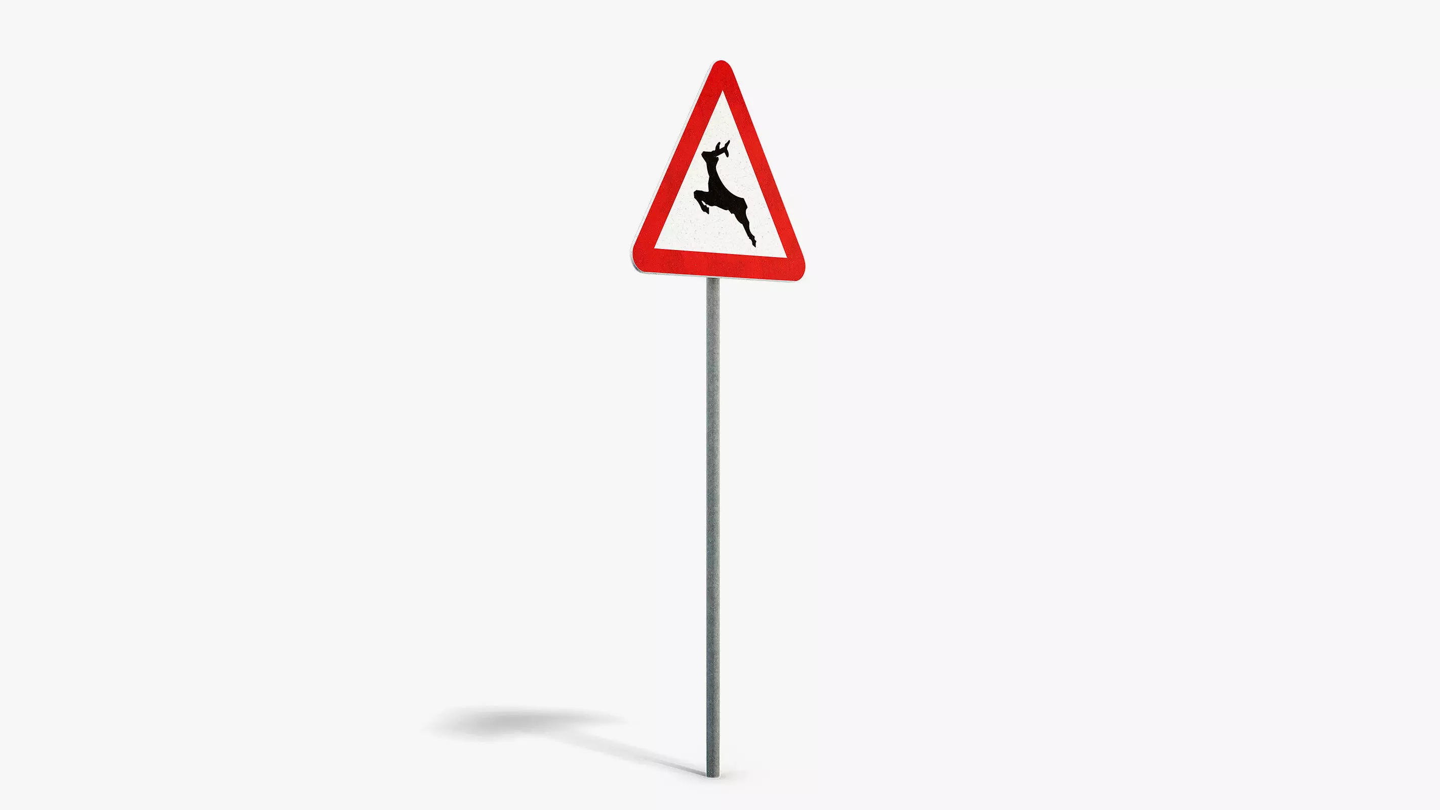 Wild Animals Sign Low-poly 3D model_1