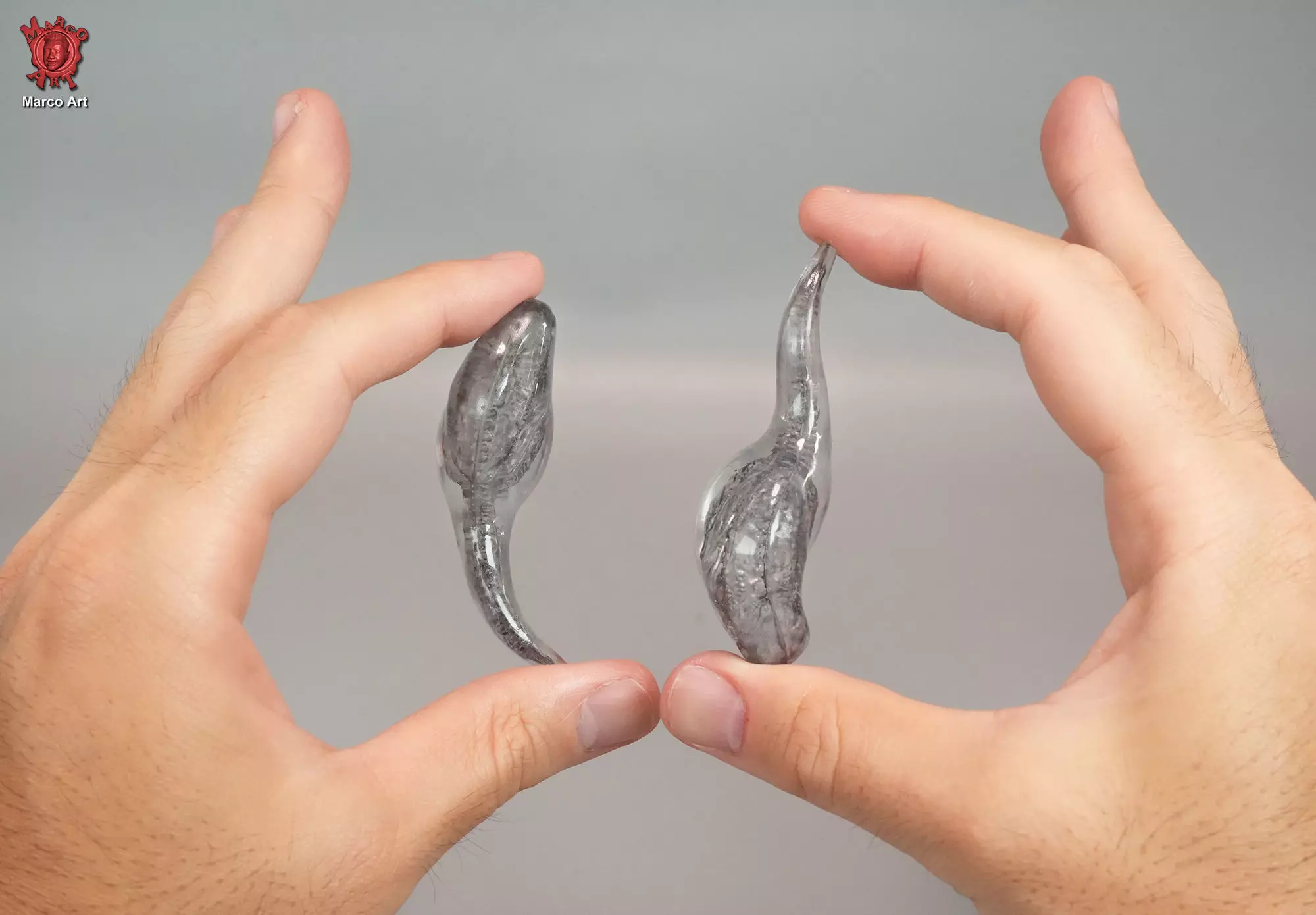 Alien Earth T Ocellus Xeno Embryo 3D stl file 3D print model_5