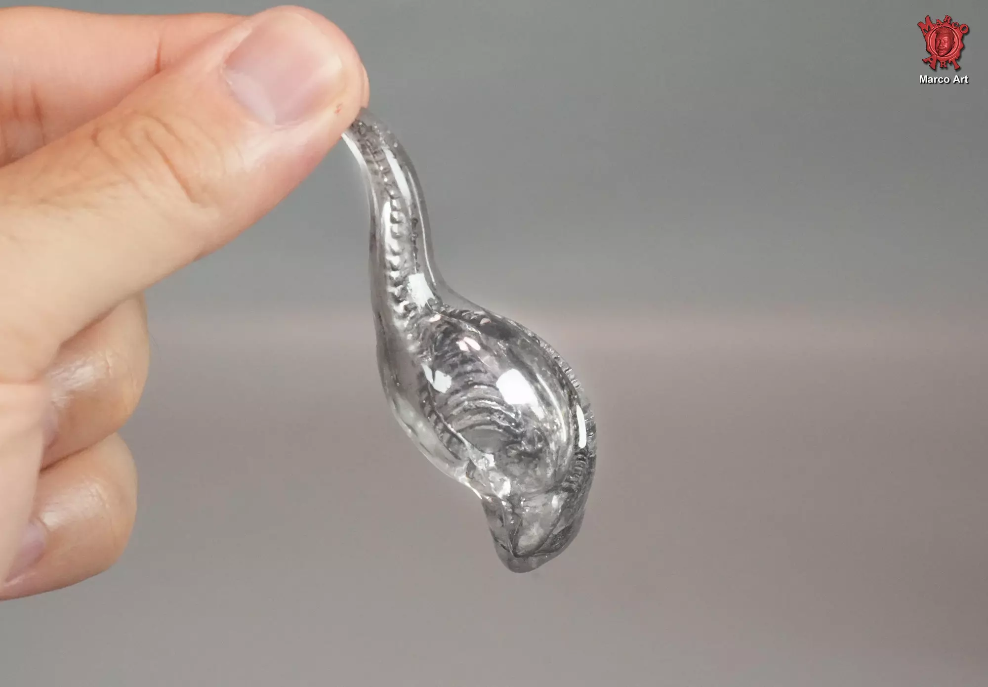 Alien Earth T Ocellus Xeno Embryo 3D stl file 3D print model_4