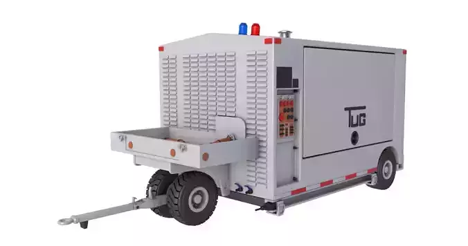 TUG Aircraft Air Start 3D model
