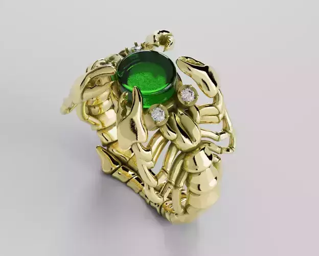 Scorpions Ring - Anillo Escorpiones 