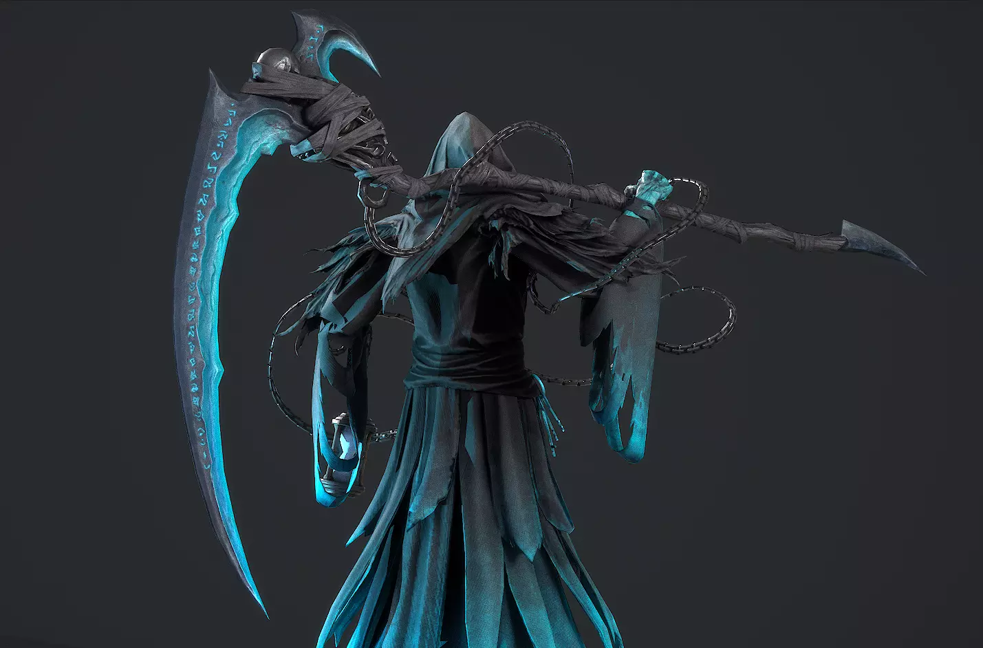 Joker wizard Low-poly 3D model_12