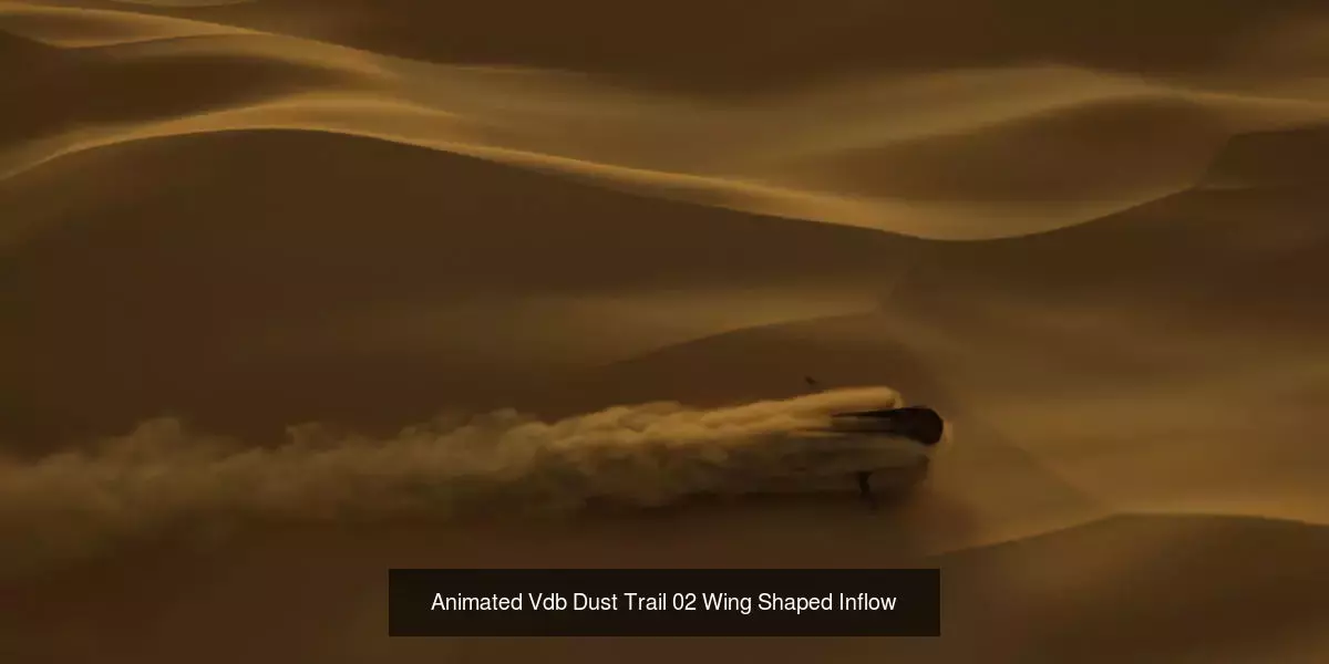 Animated Vdb Dust Trail and Myrmeleon DeathTrap Sci-Fi Model 3D Model Collection_4