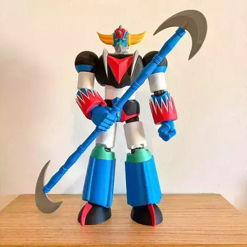 Gendizer Artigus - Articulated mecha robot from 80s