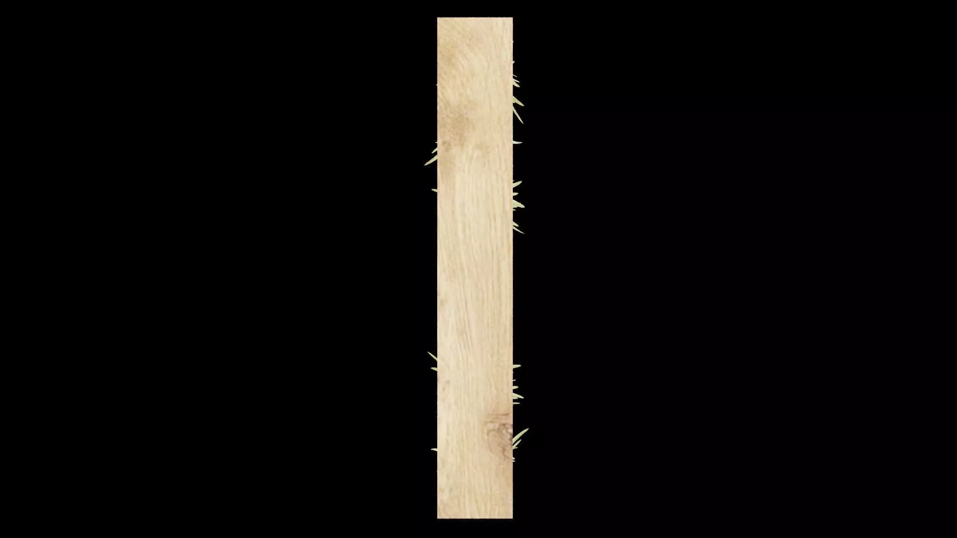 Rectangular Plant Pot Low-poly 3D model_5