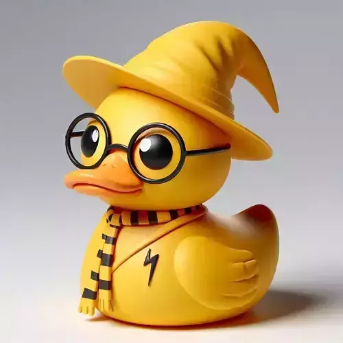Wizard Duck 3D print model