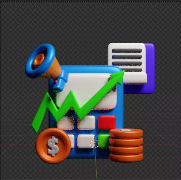 Social Media 3d Icon Pack 3D model_144