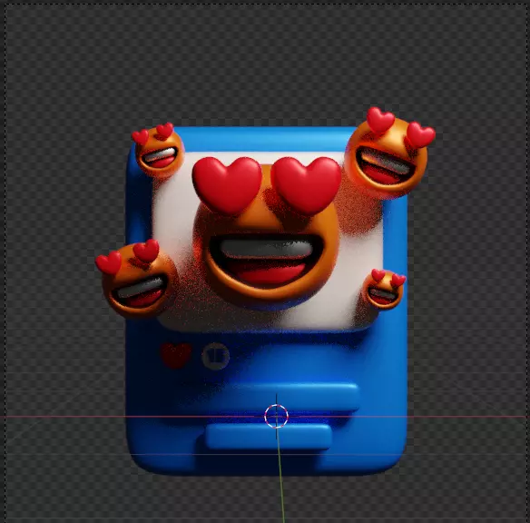 Social Media 3d Icon Pack 3D model_26
