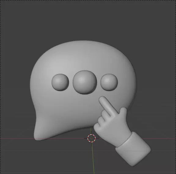 Social Media 3d Icon Pack 3D model_109