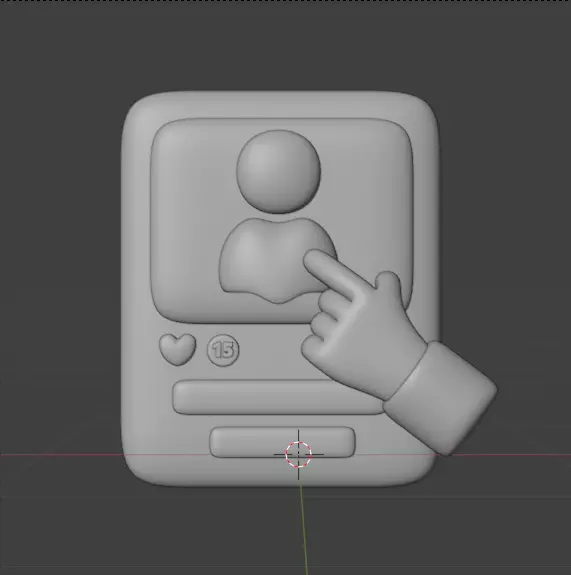 Social Media 3d Icon Pack 3D model_76