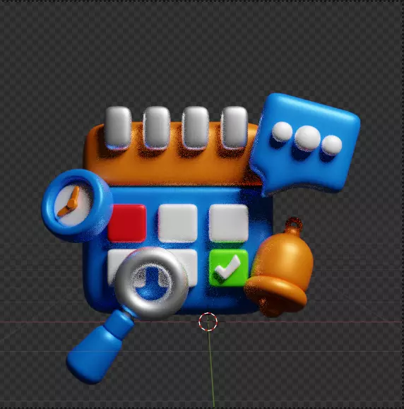 Social Media 3d Icon Pack 3D model_16